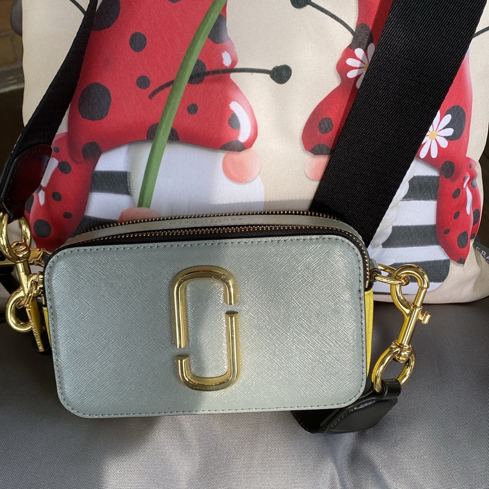 MARC JACOBS Safiano The Snapshot Bag